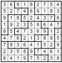 solution Irregular Sudoku image