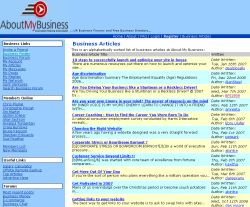 business article directory