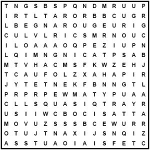 French Wordsearch