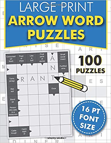 Large Print Arrow Word Puzzles