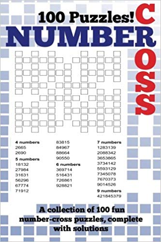 Number Cross Puzzle Book
