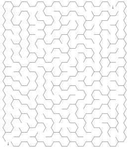 hexagon maze