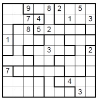 start Irregular Sudoku image