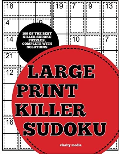 Killer Sudoku Large Print