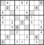 Sudoku with two extra regions: the main diagonals